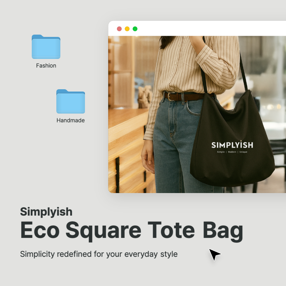 Eco Square Tote Bag