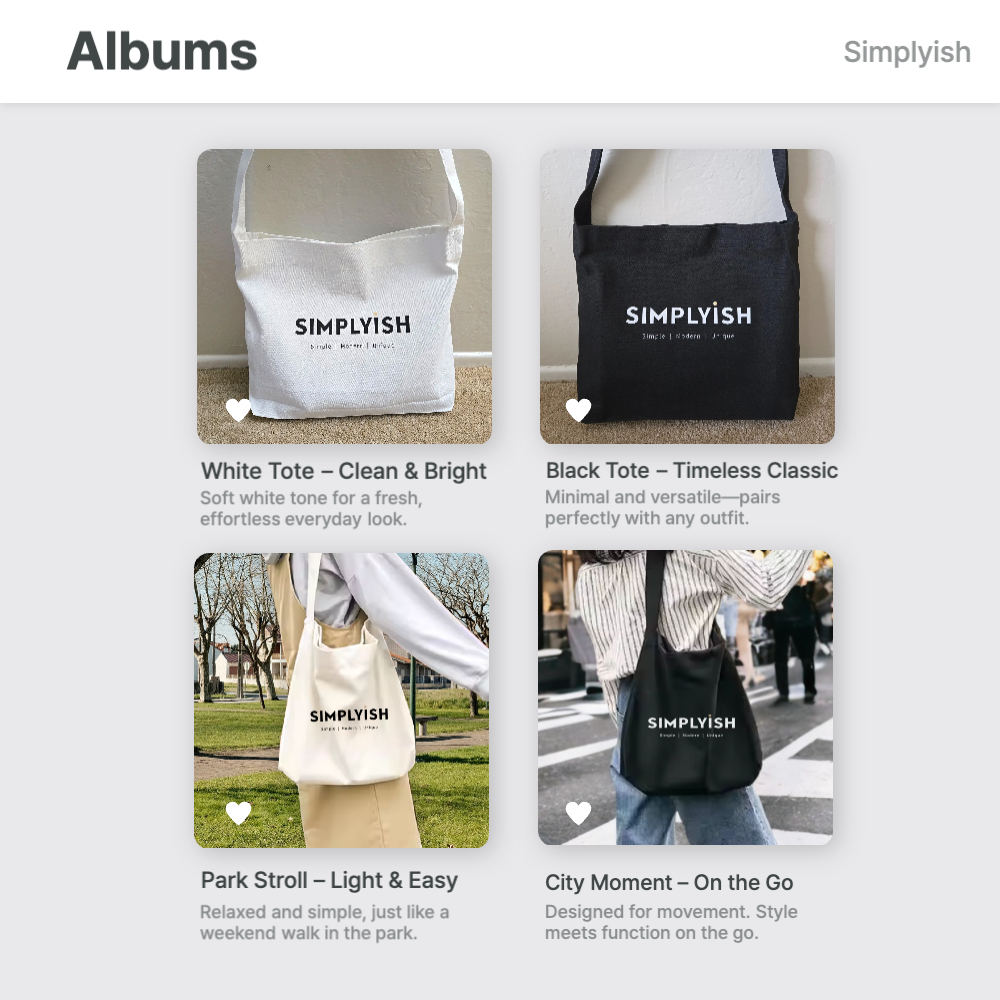 Eco Square Tote Bag